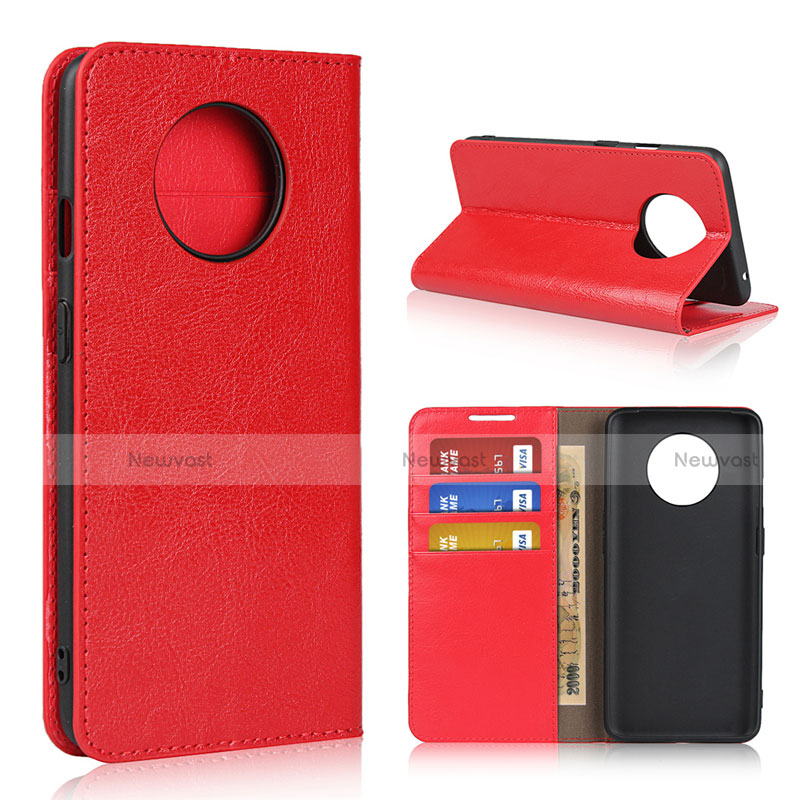 Leather Case Stands Flip Cover T02 Holder for OnePlus 7T