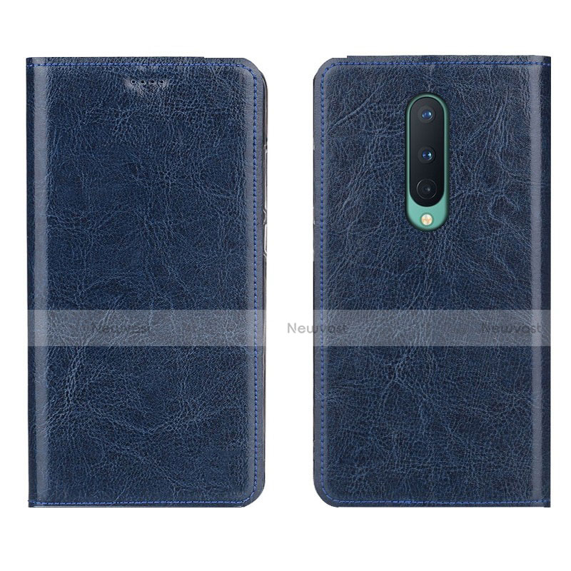Leather Case Stands Flip Cover T02 Holder for OnePlus 8
