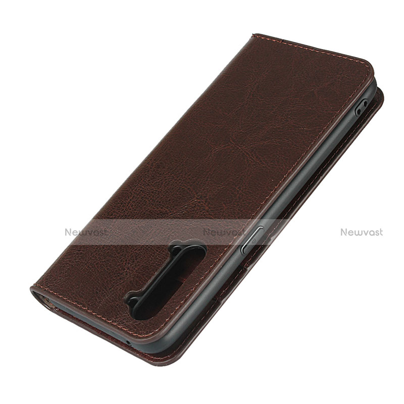 Leather Case Stands Flip Cover T02 Holder for Oppo A91