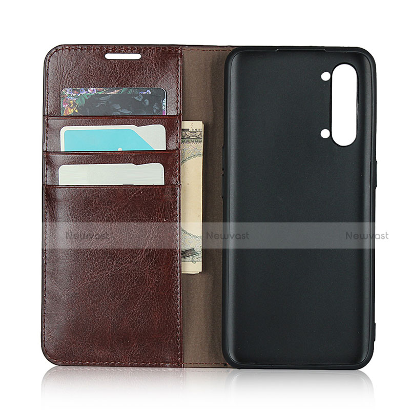 Leather Case Stands Flip Cover T02 Holder for Oppo A91