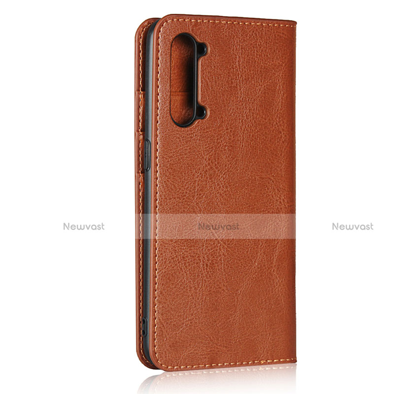 Leather Case Stands Flip Cover T02 Holder for Oppo A91