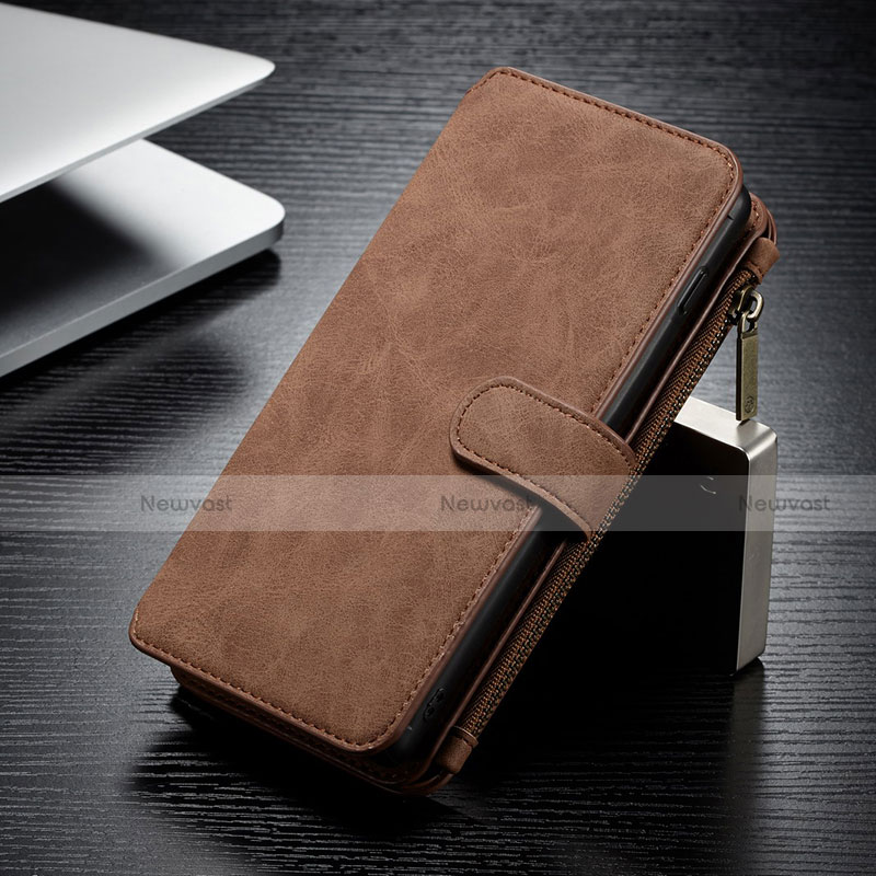 Leather Case Stands Flip Cover T02 Holder for Samsung Galaxy S10 5G