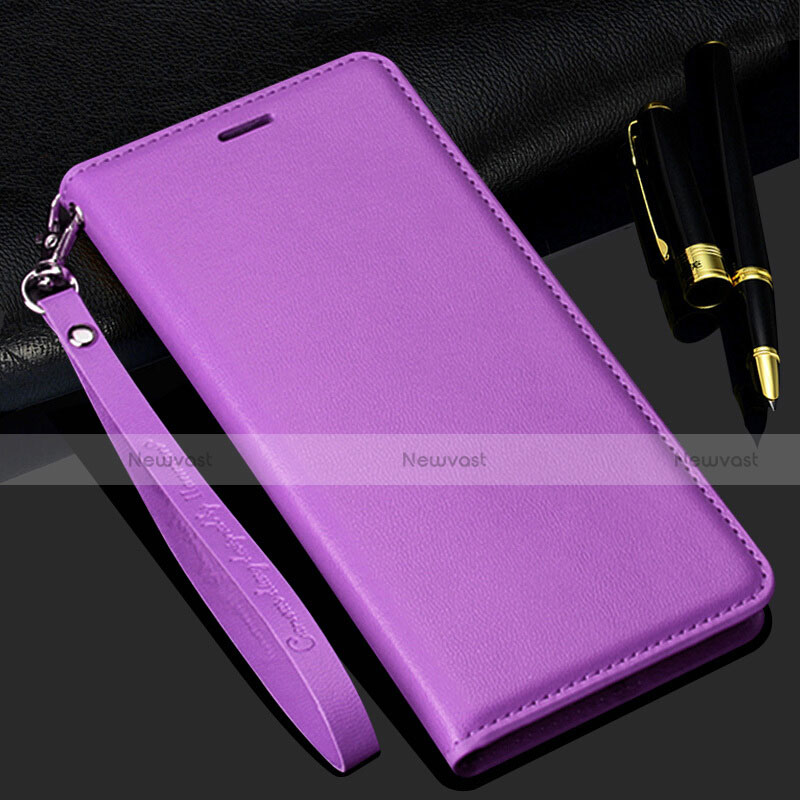 Leather Case Stands Flip Cover T02 Holder for Samsung Galaxy S20 Ultra