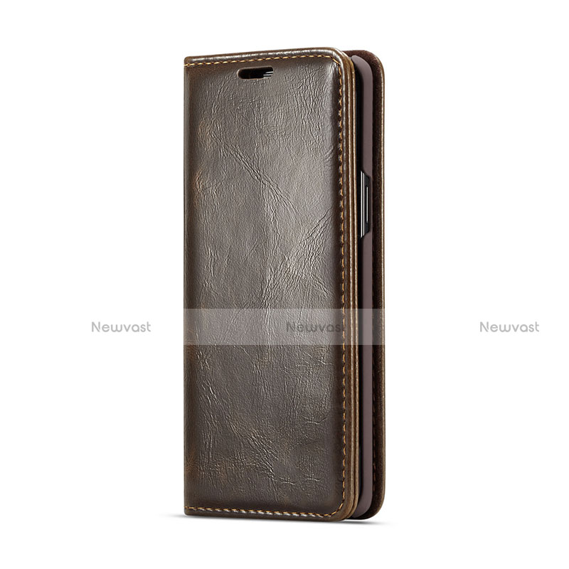 Leather Case Stands Flip Cover T02 Holder for Samsung Galaxy S9