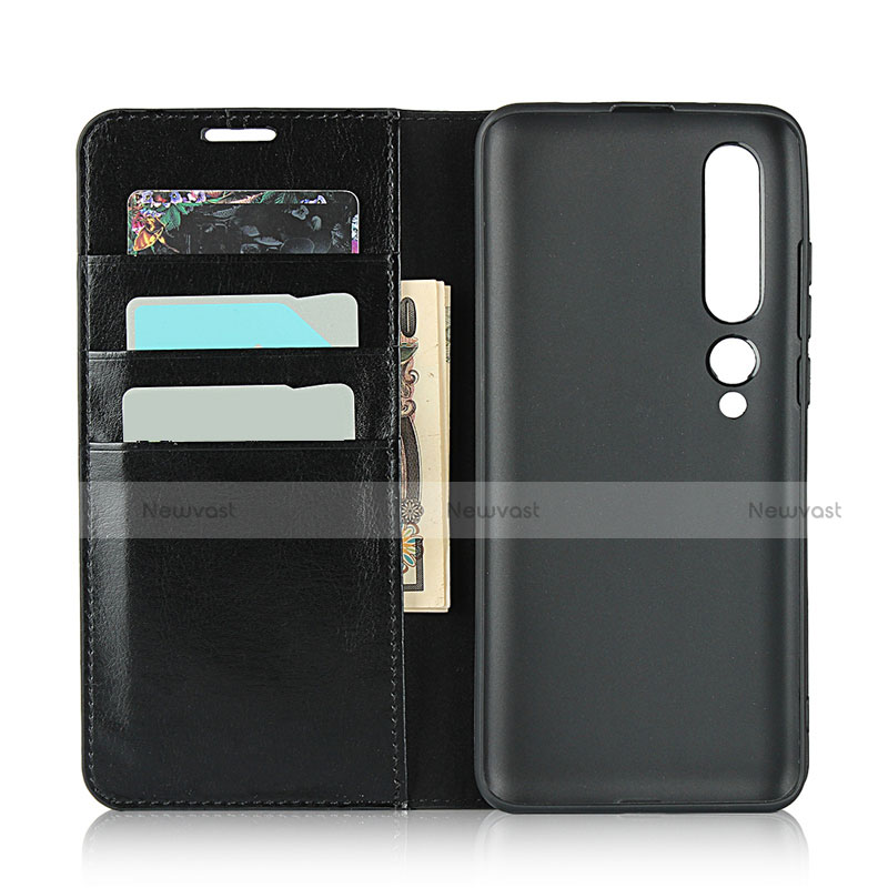 Leather Case Stands Flip Cover T02 Holder for Xiaomi Mi 10 Pro