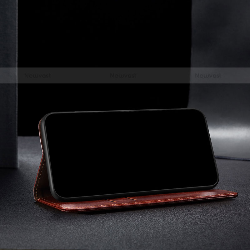 Leather Case Stands Flip Cover T02 Holder for Xiaomi Mi 11 Lite 4G