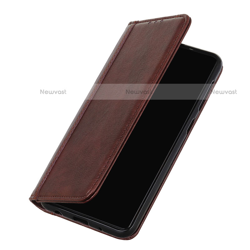 Leather Case Stands Flip Cover T02 Holder for Xiaomi Poco M3