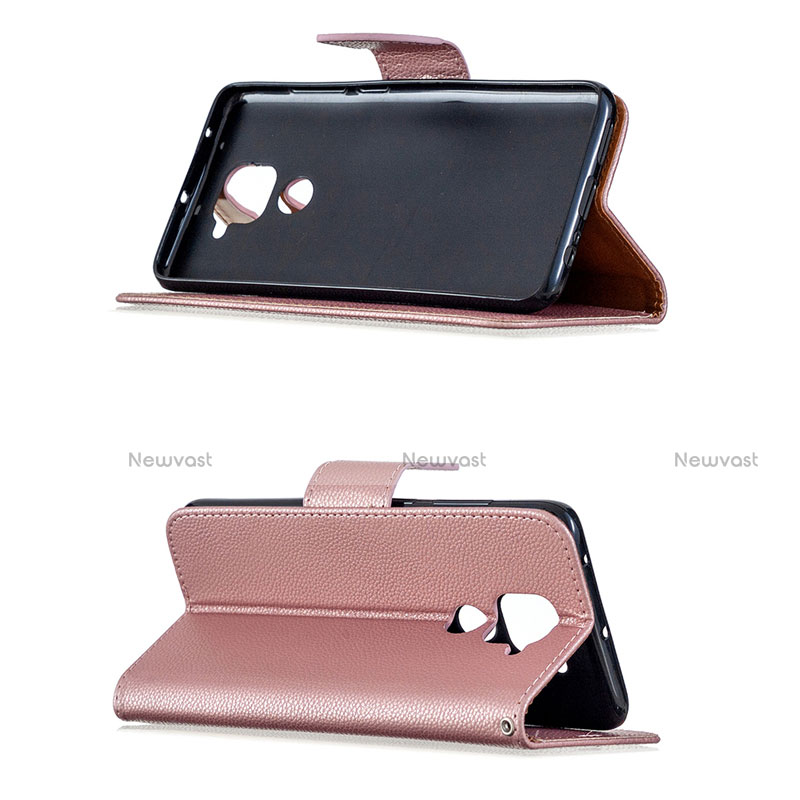 Leather Case Stands Flip Cover T02 Holder for Xiaomi Redmi 10X 4G