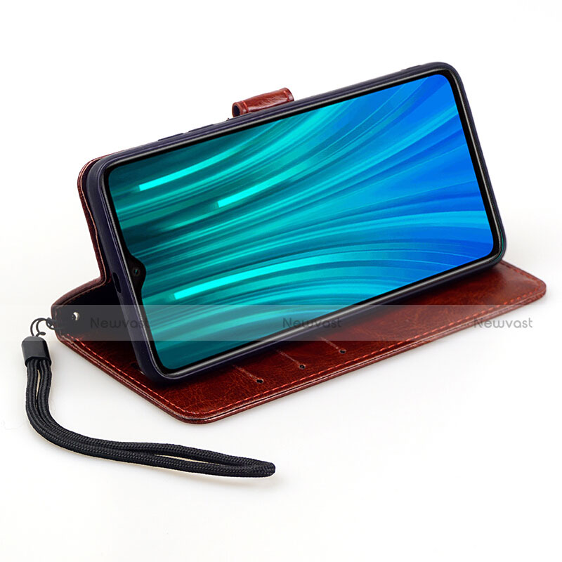 Leather Case Stands Flip Cover T02 Holder for Xiaomi Redmi Note 8 Pro