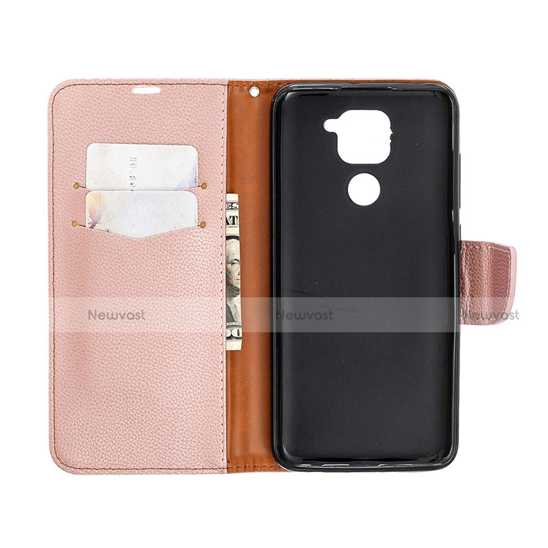 Leather Case Stands Flip Cover T02 Holder for Xiaomi Redmi Note 9