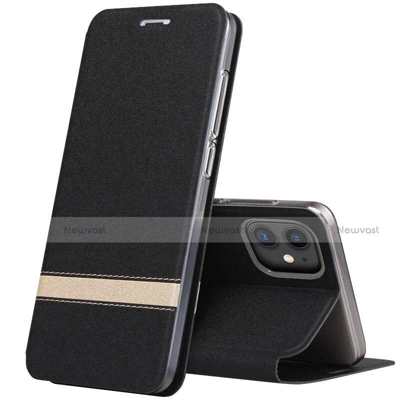 Leather Case Stands Flip Cover T03 Holder for Apple iPhone 11