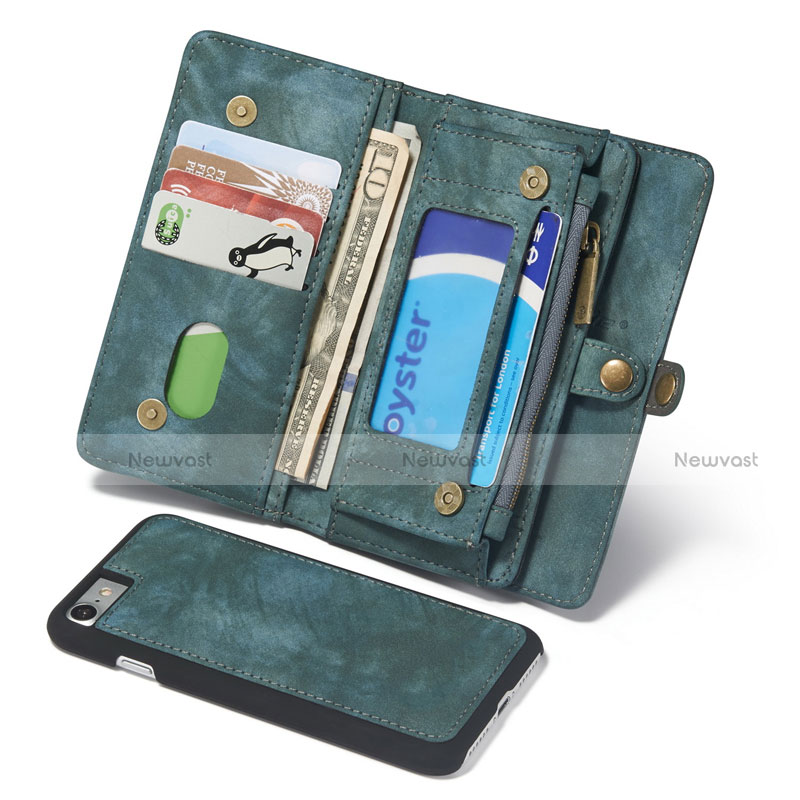 Leather Case Stands Flip Cover T03 Holder for Apple iPhone 8