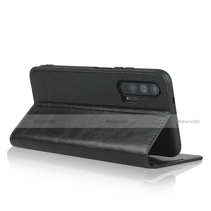 Leather Case Stands Flip Cover T03 Holder for Huawei Honor 20 Pro