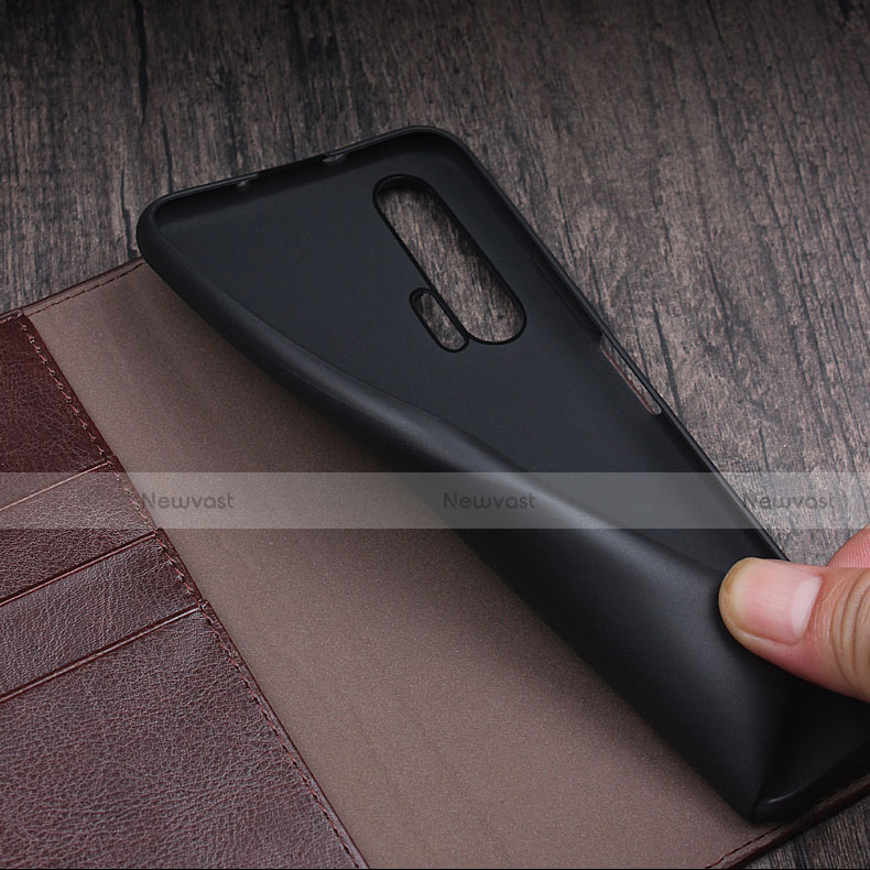 Leather Case Stands Flip Cover T03 Holder for Huawei Honor 20 Pro