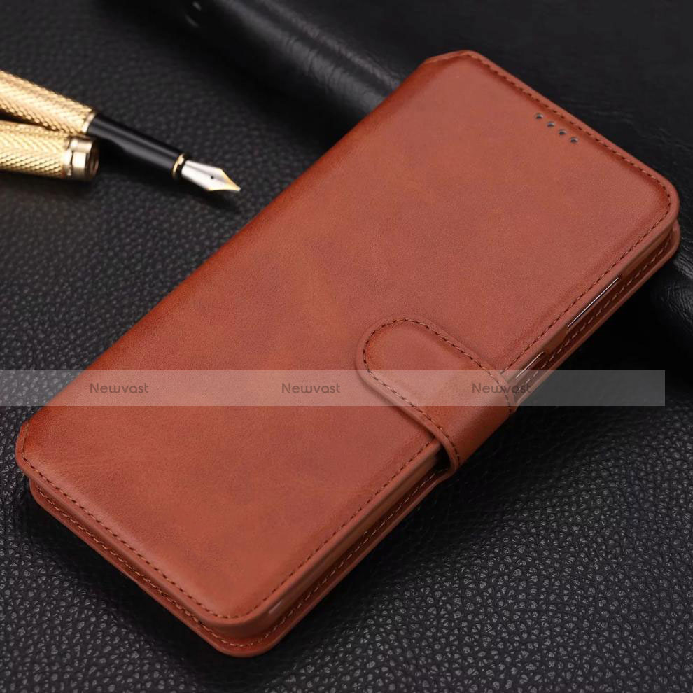 Leather Case Stands Flip Cover T03 Holder for Huawei Nova 4e