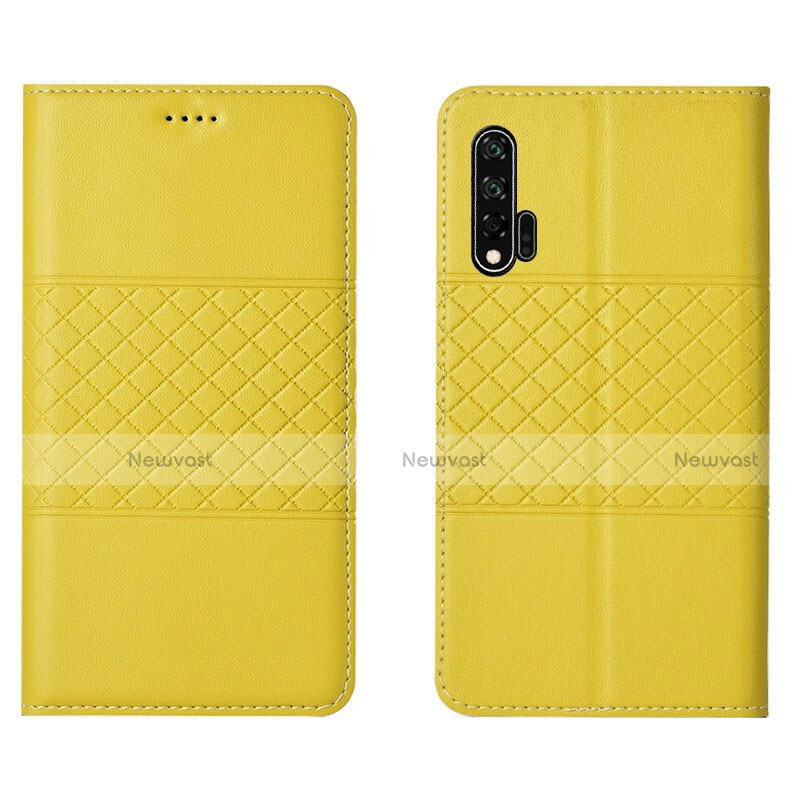 Leather Case Stands Flip Cover T03 Holder for Huawei Nova 6 5G