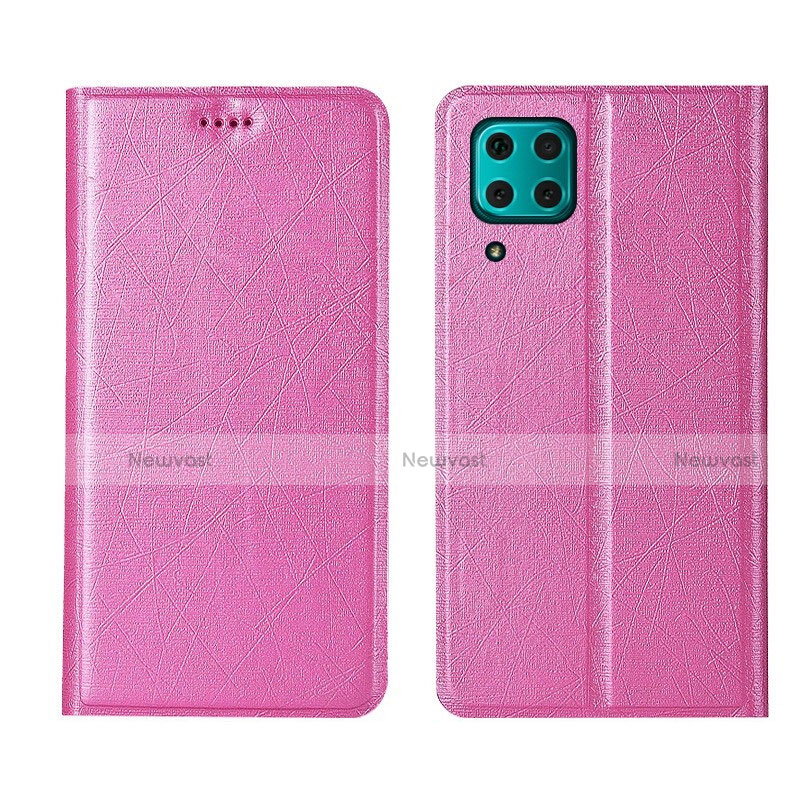 Leather Case Stands Flip Cover T03 Holder for Huawei P40 Lite