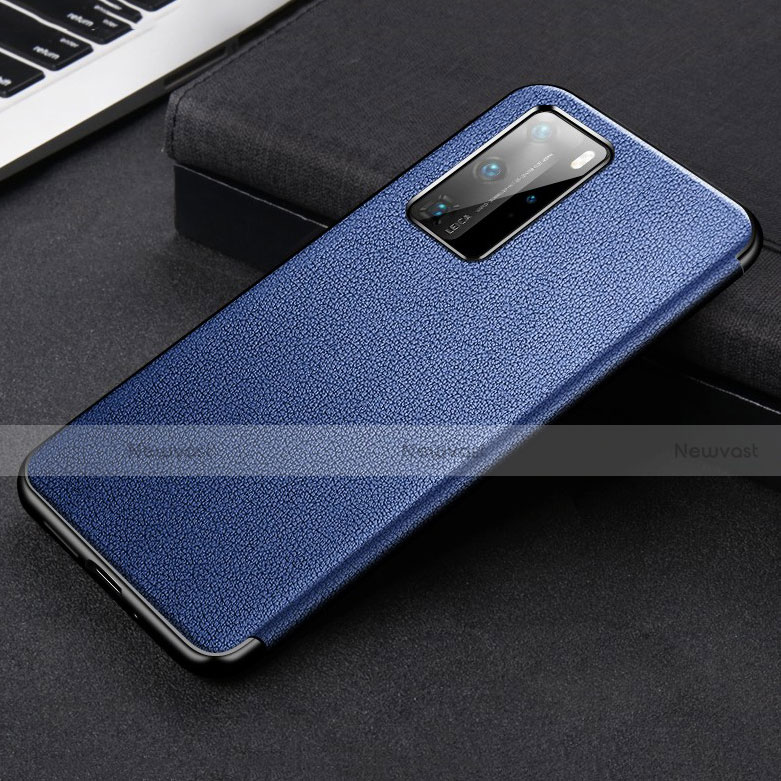 Leather Case Stands Flip Cover T03 Holder for Huawei P40 Pro