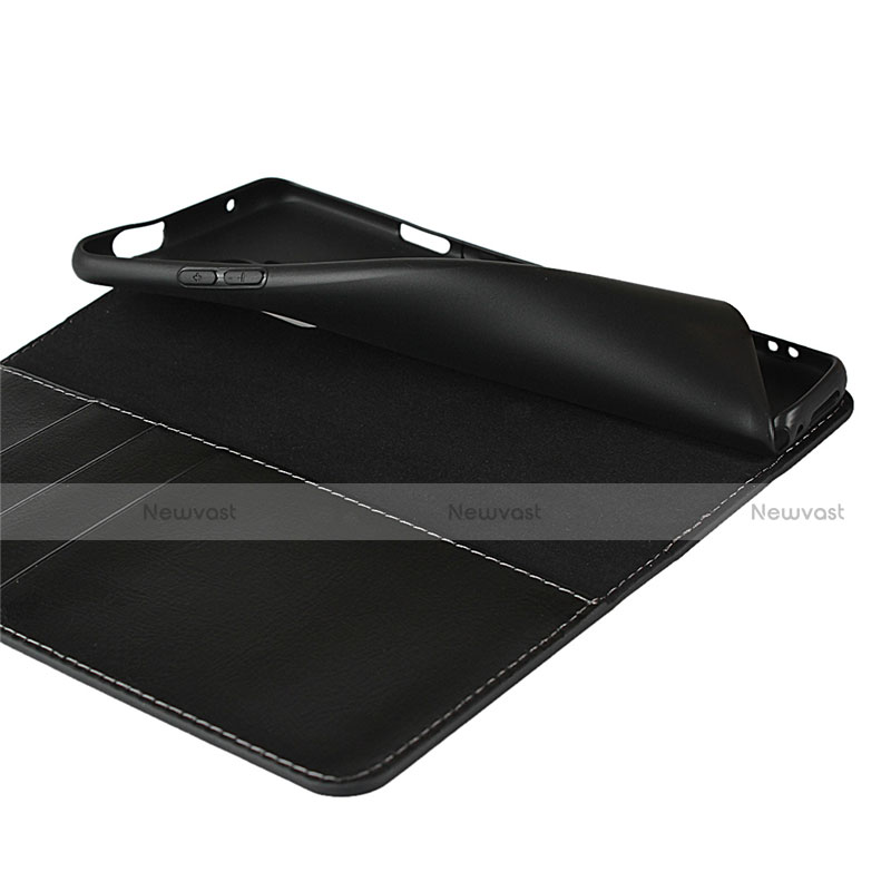 Leather Case Stands Flip Cover T03 Holder for OnePlus 7T Pro