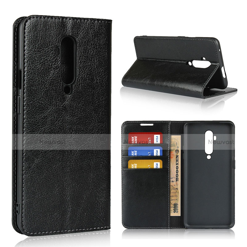 Leather Case Stands Flip Cover T03 Holder for OnePlus 7T Pro