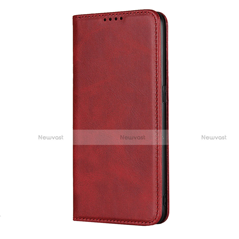 Leather Case Stands Flip Cover T03 Holder for Oppo A91