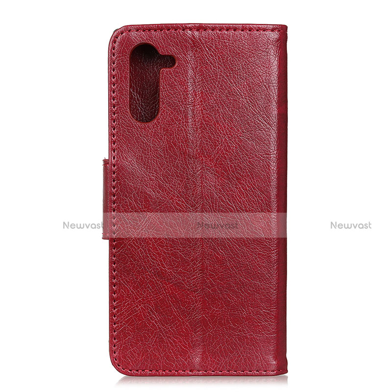 Leather Case Stands Flip Cover T03 Holder for Realme X50 Pro 5G