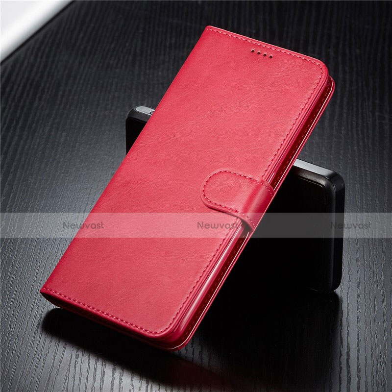 Leather Case Stands Flip Cover T03 Holder for Samsung Galaxy A90 4G