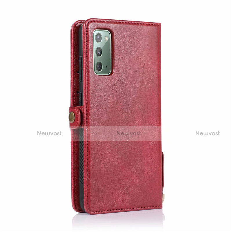 Leather Case Stands Flip Cover T03 Holder for Samsung Galaxy Note 20 5G