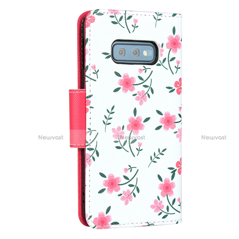 Leather Case Stands Flip Cover T03 Holder for Samsung Galaxy S10e