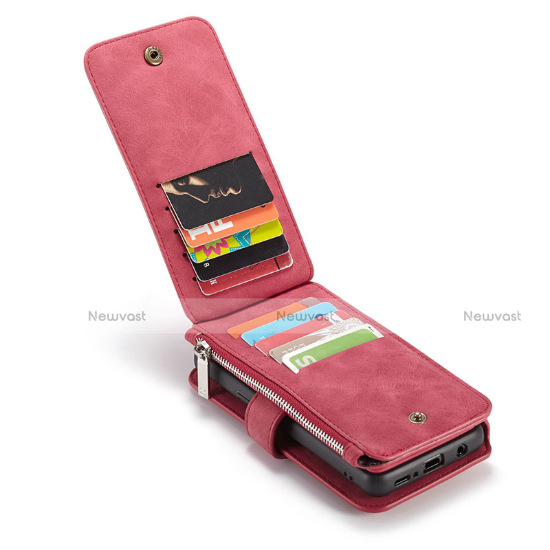 Leather Case Stands Flip Cover T03 Holder for Samsung Galaxy S9