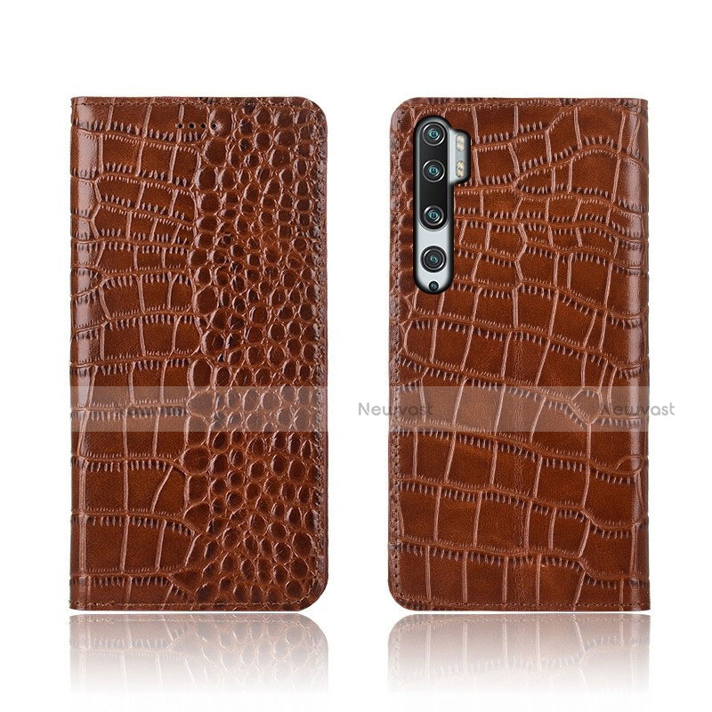 Leather Case Stands Flip Cover T03 Holder for Xiaomi Mi Note 10