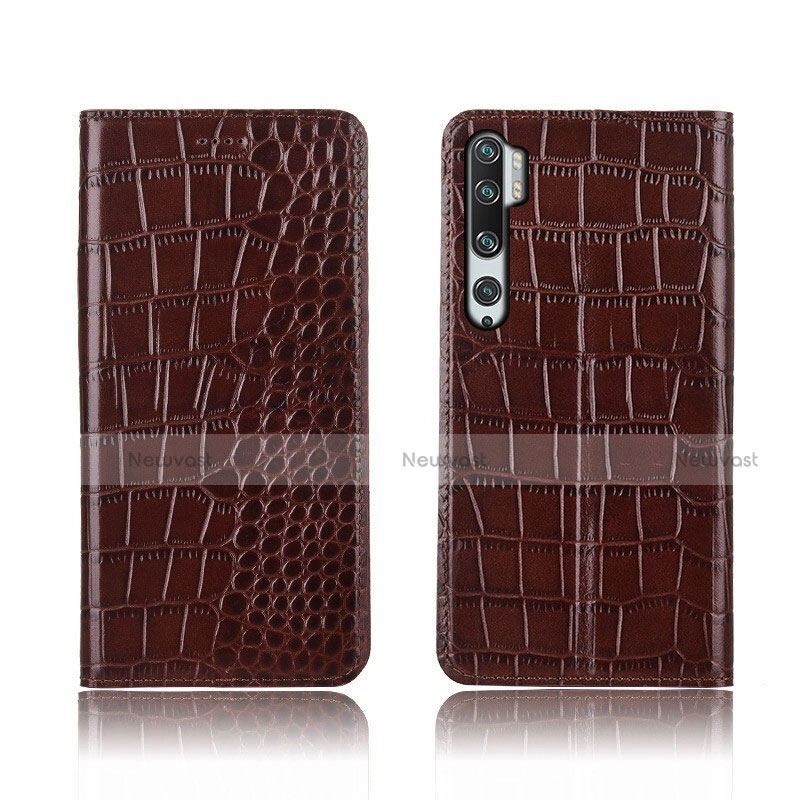 Leather Case Stands Flip Cover T03 Holder for Xiaomi Mi Note 10 Pro