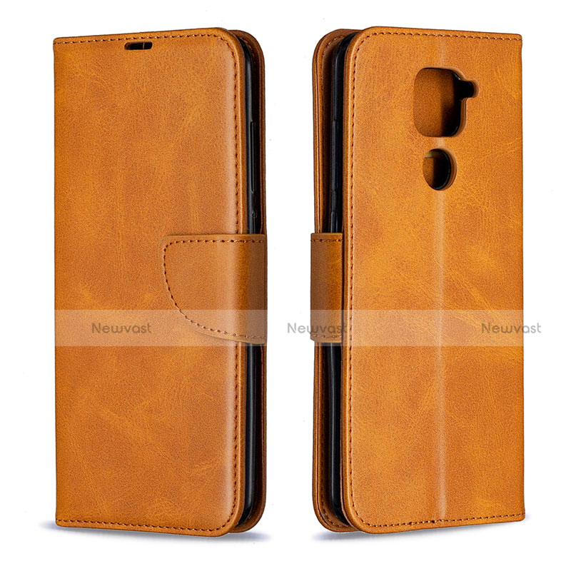 Leather Case Stands Flip Cover T03 Holder for Xiaomi Redmi 10X 4G