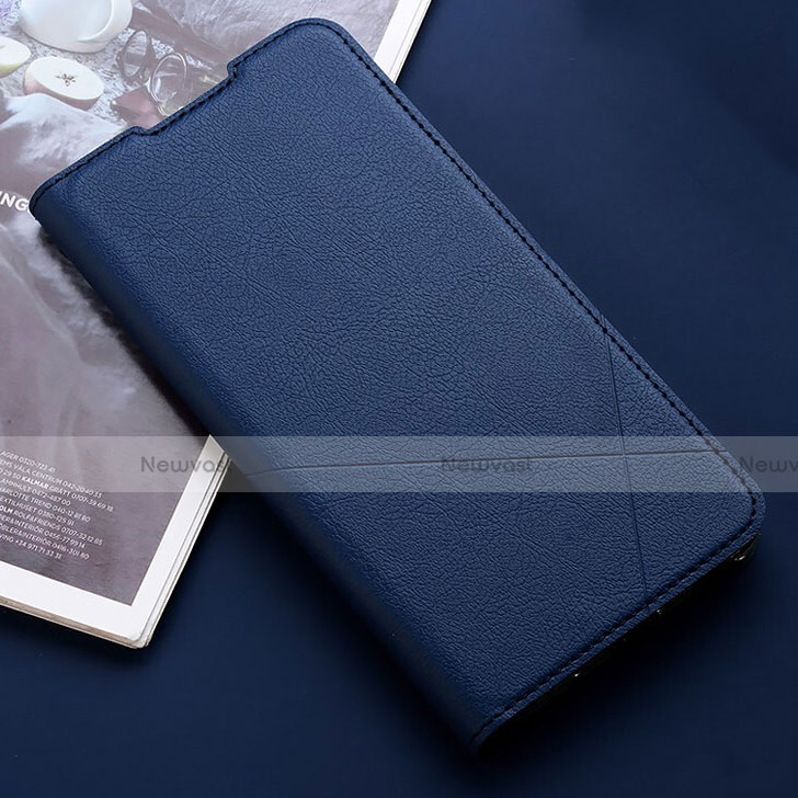 Leather Case Stands Flip Cover T03 Holder for Xiaomi Redmi Note 8 (2021)