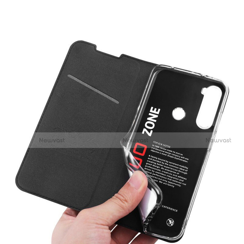 Leather Case Stands Flip Cover T03 Holder for Xiaomi Redmi Note 8