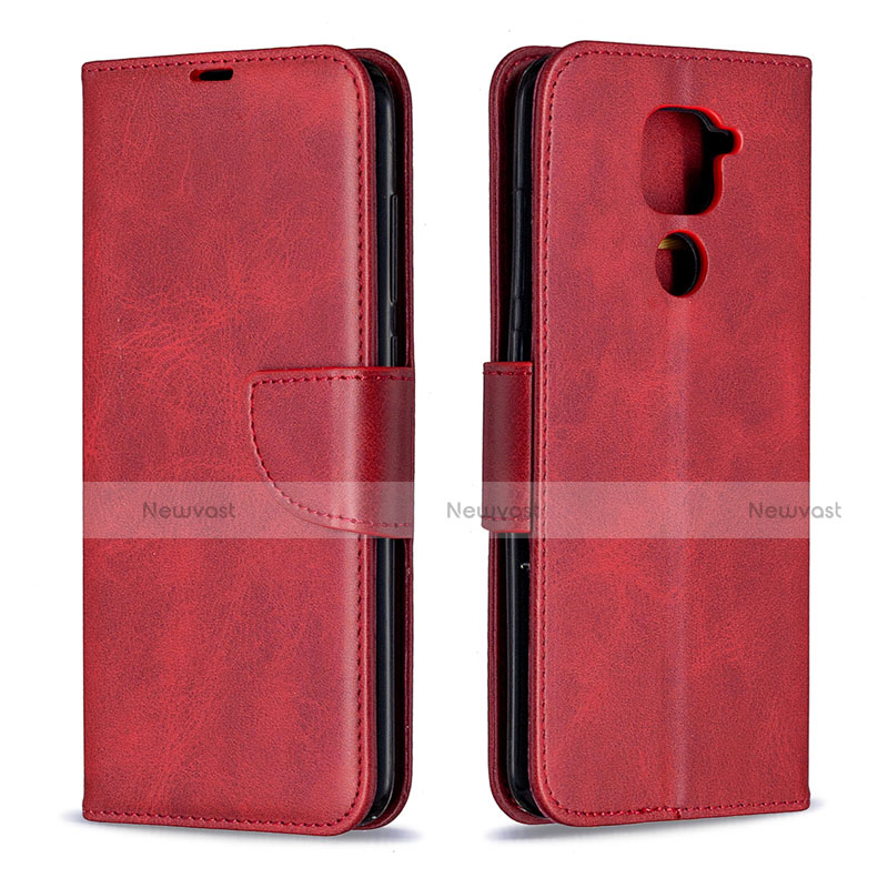 Leather Case Stands Flip Cover T03 Holder for Xiaomi Redmi Note 9