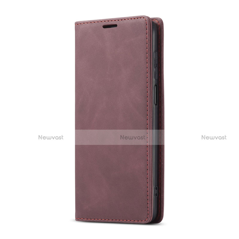 Leather Case Stands Flip Cover T03 Holder for Xiaomi Redmi Note 9S