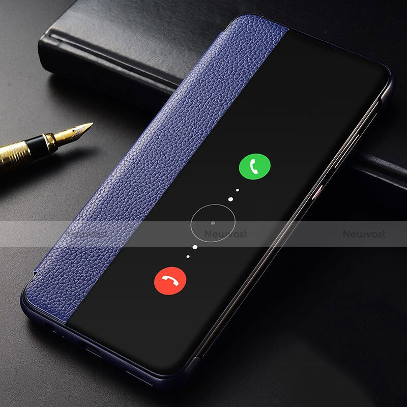 Leather Case Stands Flip Cover T04 Holder for Huawei Mate 30 5G
