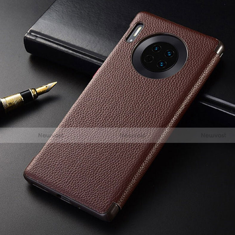 Leather Case Stands Flip Cover T04 Holder for Huawei Mate 30 5G