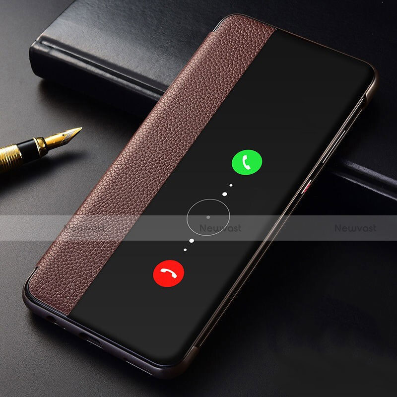Leather Case Stands Flip Cover T04 Holder for Huawei Mate 30 Pro