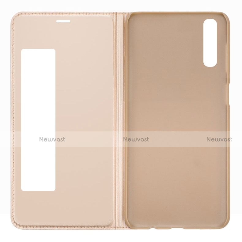 Leather Case Stands Flip Cover T04 Holder for Huawei P20