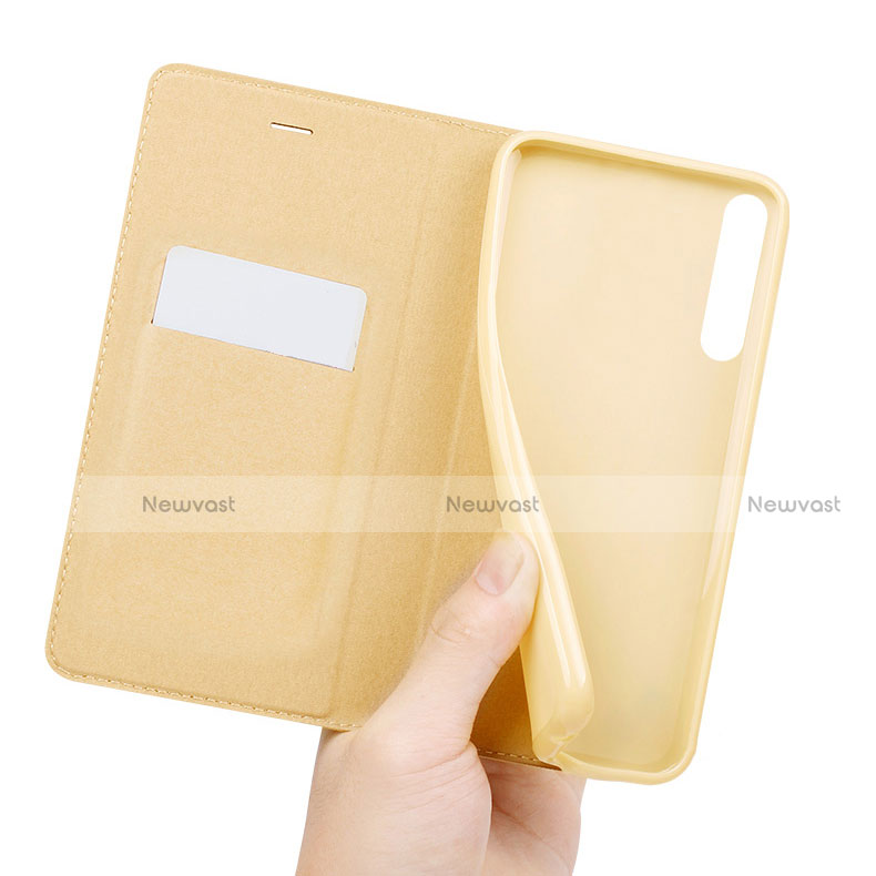 Leather Case Stands Flip Cover T04 Holder for Huawei P30