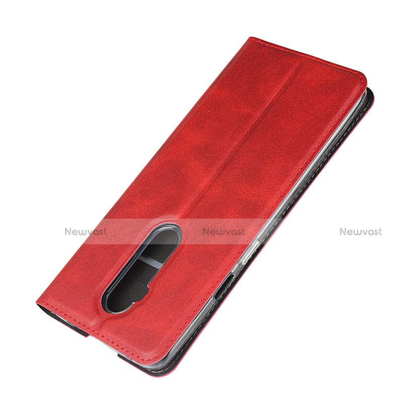 Leather Case Stands Flip Cover T04 Holder for OnePlus 7T Pro