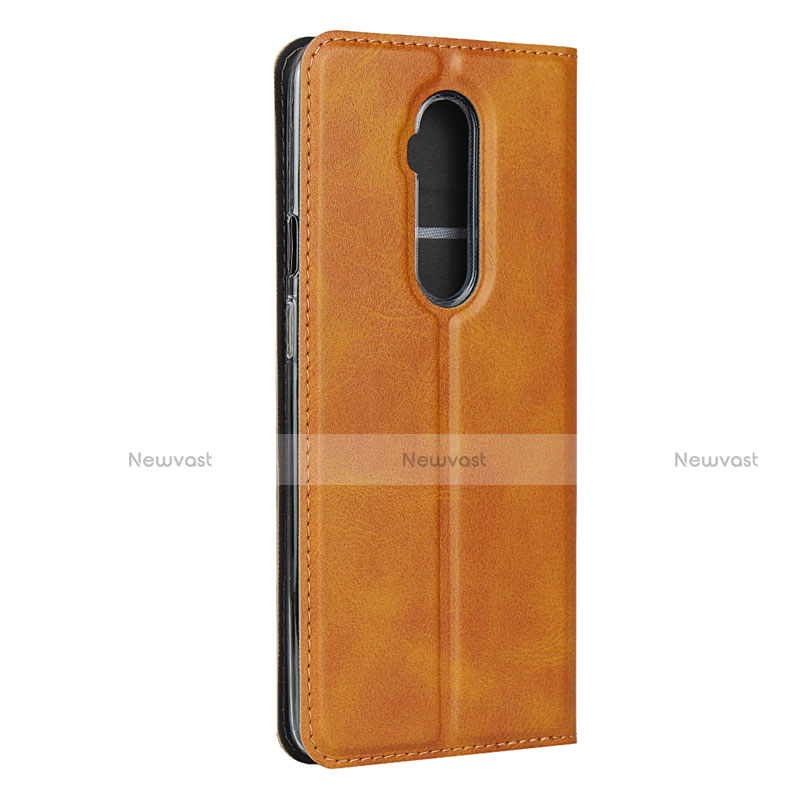 Leather Case Stands Flip Cover T04 Holder for OnePlus 7T Pro