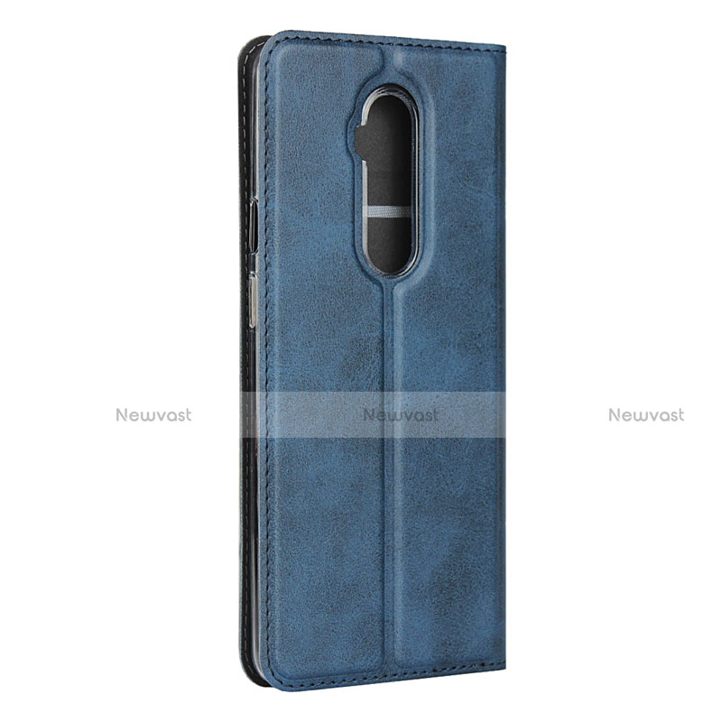 Leather Case Stands Flip Cover T04 Holder for OnePlus 7T Pro