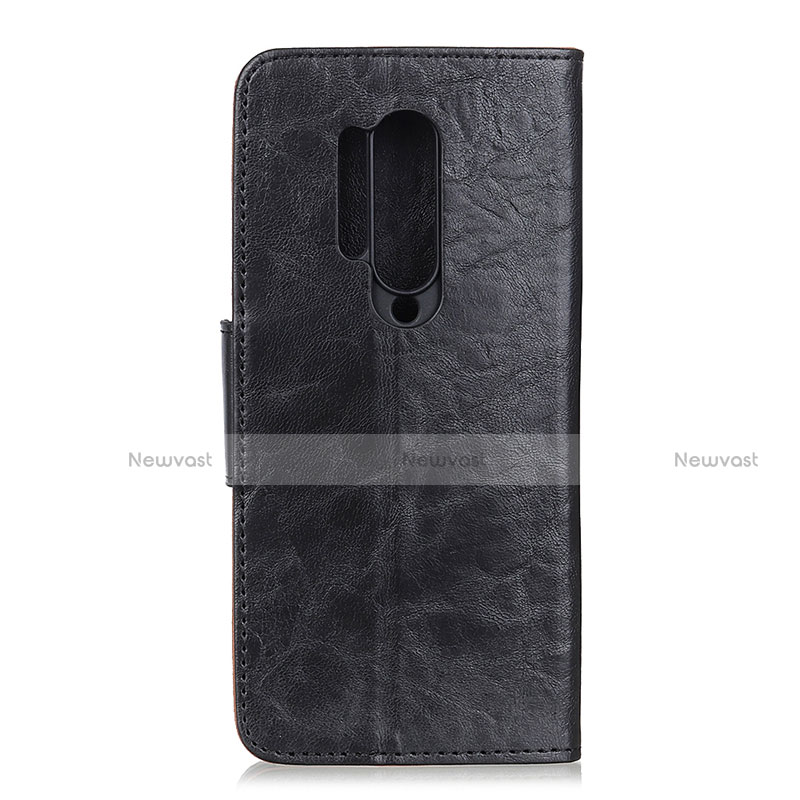 Leather Case Stands Flip Cover T04 Holder for OnePlus 8 Pro