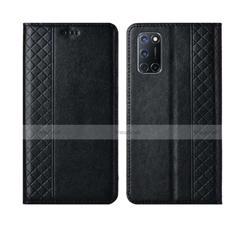 Leather Case Stands Flip Cover T04 Holder for Oppo A72