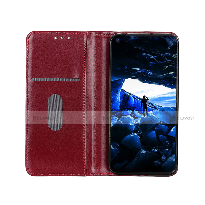 Leather Case Stands Flip Cover T04 Holder for Oppo Reno3 Pro