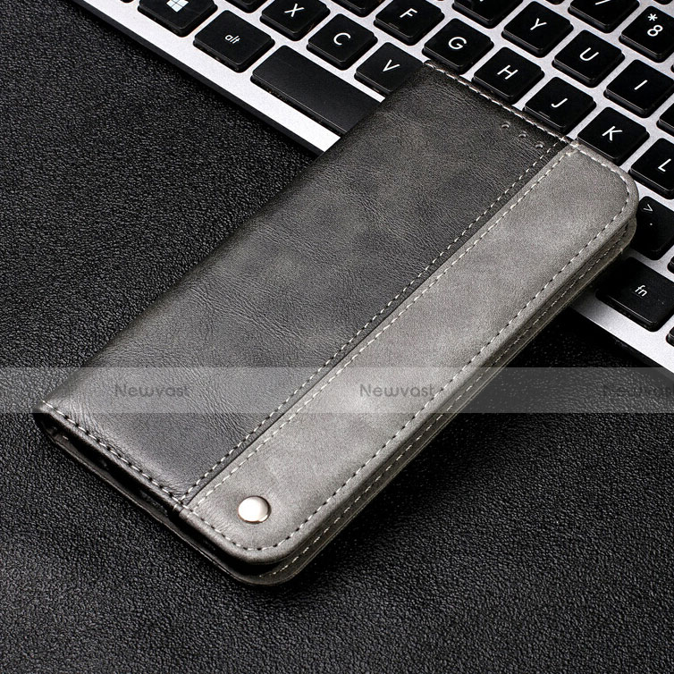 Leather Case Stands Flip Cover T04 Holder for Samsung Galaxy A70