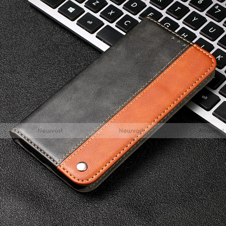 Leather Case Stands Flip Cover T04 Holder for Samsung Galaxy A70